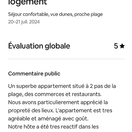 Sejour Confortable, Vue Dunes, Proche *